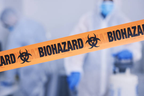 Professional Blood Cleanup technician working in Darby, PA